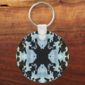 Kaleidoscope koeienhuid sleutelhanger (Voorkant)