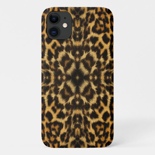 Kaleidoscope Leopard Fur Pattern Case-Mate iPhone Case (Achterkant)