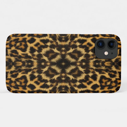 Kaleidoscope Leopard Fur Pattern Case-Mate iPhone Case (Achterkant (horizontaal))