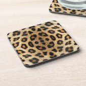 Kaleidoscope Leopard Fur Pattern Drankjes Onderzetter (Linkerzijde)