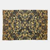 Kaleidoscope Leopard Fur Pattern Theedoek (Horizontaal)