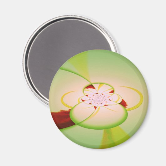 Kaleidoscope Magnet - Abstract Ontwerp (Voorkant / Achterkant)