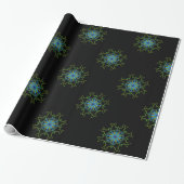 Kaleidoscope Mandala Art Gift Wrapping Paper 2 Cadeaupapier (Uitgerold)