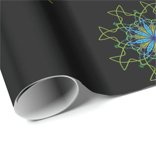 Kaleidoscope Mandala Art Gift Wrapping Paper 2 Cadeaupapier (Rol Hoek)