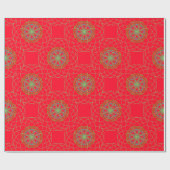 Kaleidoscope Mandala Art Gift Wrapping Paper 3 Cadeaupapier (Vlak)