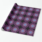 Kaleidoscope Mandala Art Gift Wrapping Paper 5 Cadeaupapier (Uitgerold)
