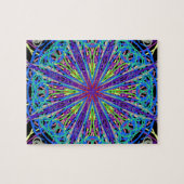 Kaleidoscope Mandala Art Joyful Colors Legpuzzel (Horizontaal)
