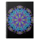 Kaleidoscope Mandala Art Joyful Colors Notitieboek (Voorkant)