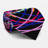 Kaleidoscope Mandala Art Joyful Colors Stropdas (Opgerold)