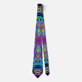 Kaleidoscope Mandala Art Joyful Colors Stropdas