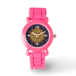 Kaleidoscope Mandala Flower-21855 Horloge