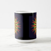 Kaleidoscope Mandala Flower-21855 Koffiemok (Center)