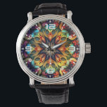 Kaleidoscope Mandala Flower Design-23091 Horloge<br><div class="desc">Kaleidoscope Mandala Flower Design-23091</div>