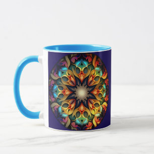 Kaleidoscope Mandala Flower Design-23091 Mok