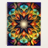 Kaleidoscope Mandala Flower Design-23091 Planner (Voorkant)