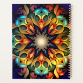 Kaleidoscope Mandala Flower Design-23091 Planner (Achterkant)