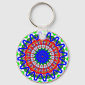 Kaleidoscope Mandalas Sleutelhanger (Voorkant)