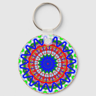 Kaleidoscope Mandalas Sleutelhanger