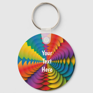 Kaleidoscope Message Keyring Sleutelhanger