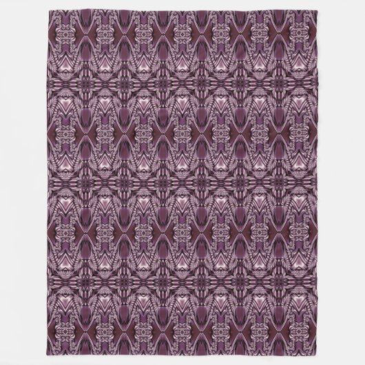 Kaleidoscope Mini Fractal IV + uw ideeën Fleece Deken (Voorkant)