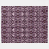 Kaleidoscope Mini Fractal IV + uw ideeën Fleece Deken (Voorkant (Horizontaal))