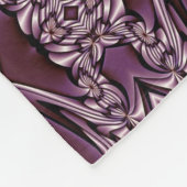 Kaleidoscope Mini Fractal IV + uw ideeën Fleece Deken (Hoek)