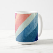 Kaleidoscope Morning – Geometric Abstract Mug Koffiemok (Voorkant rechts)