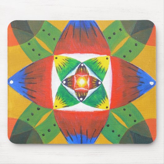 Kaleidoscope Mousepad Muismat (Voorkant)