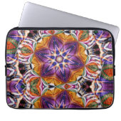 Kaleidoscope Neopreen Laptop Hoesje Sleeve (Voorkant)