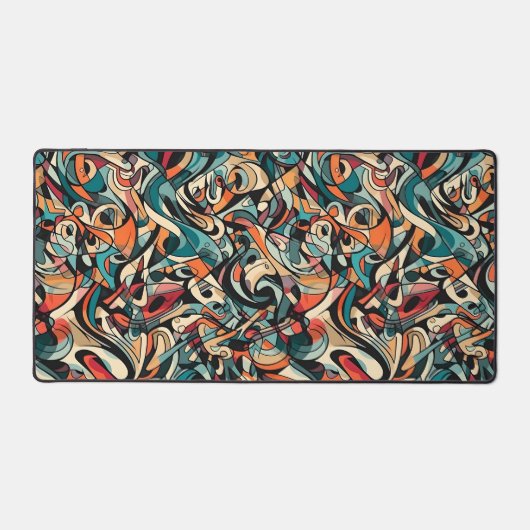 Kaleidoscope of Whimsical Curves Bureaumat (Voorkant)