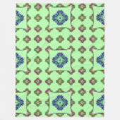 Kaleidoscope Patchwork - naadloos patroon 2 Fleece Deken (Voorkant)