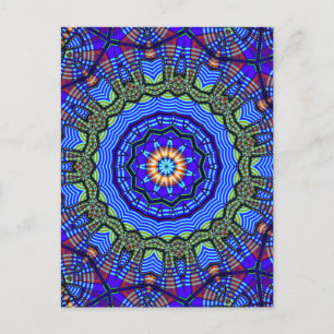 KALEIDOSCOPE PATTERN BRIEFKAART