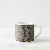 Kaleidoscope Pattern Espresso Mok (Rechts)