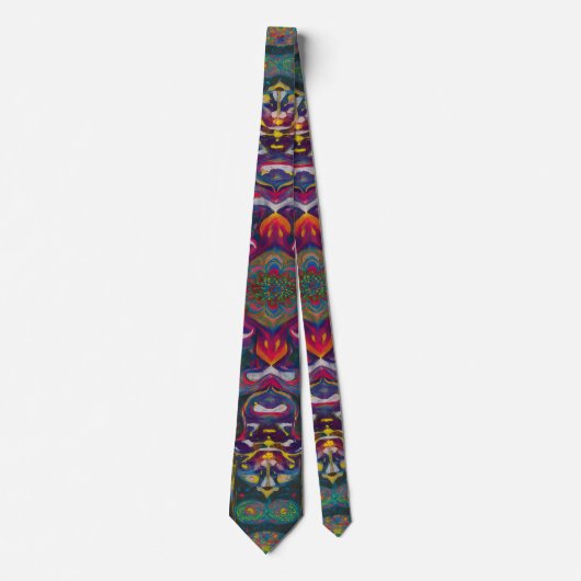 Kaleidoscope Pattern Tie Stropdas (Voorkant)