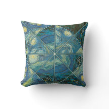 Kaleidoscope Pillow, Sterrennacht van Van Gogh