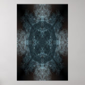 Kaleidoscope poster vertakkingspatroon (Voorkant)