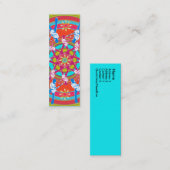 Kaleidoscope - Skinny Card Mini Visitekaartje (Voorkant / Achterkant)