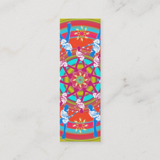 Kaleidoscope - Skinny Card Mini Visitekaartje (Voorkant)