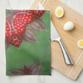 Kaleidoscope Strawberry Theedoek (Quarter Fold)