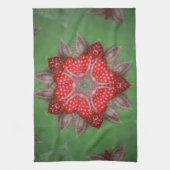 Kaleidoscope Strawberry Theedoek (Verticaal)