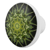 Kaleidoscope Sunflower Bud Keramische Knop (Rechts)