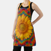 Kaleidoscope Sunflower  Schort (Insitu)