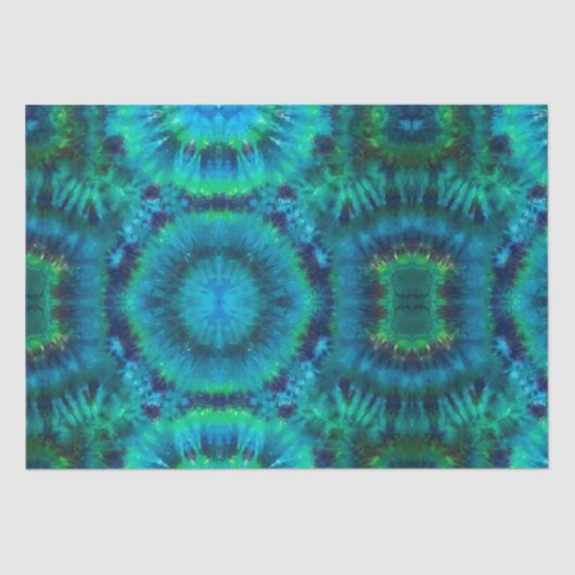 Kaleidoscope Tie Dye Tissue and Craft Paper Tissuepapier (Voorkant)