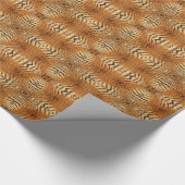 Kaleidoscope Tiger Fur Pattern Cadeaupapier (Hoek)