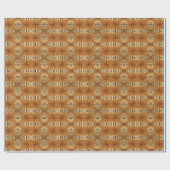 Kaleidoscope Tiger Fur Pattern Cadeaupapier (Vlak)