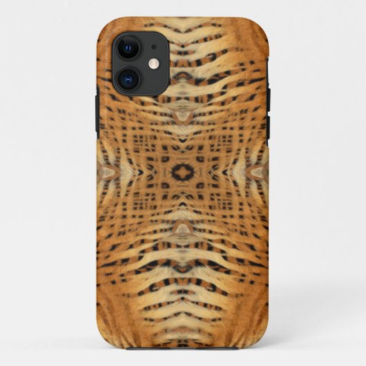 Kaleidoscope Tiger Fur Pattern Case-Mate iPhone Case (Achterkant)