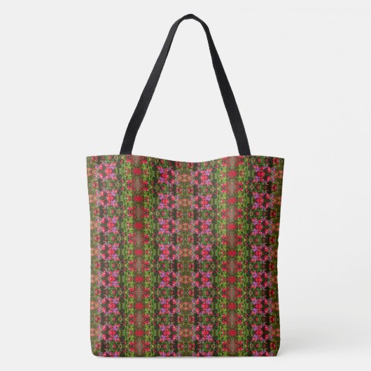 Kaleidoscope ventilator 6 LARGE Tote Bag (Achterkant)