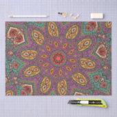 Kaleidoscope Yoga Pattern Tissuepapier (Craft)