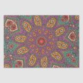 Kaleidoscope Yoga Pattern Tissuepapier (Voorkant)