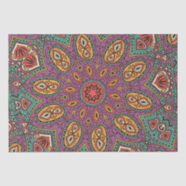 Kaleidoscope Yoga Pattern Tissuepapier